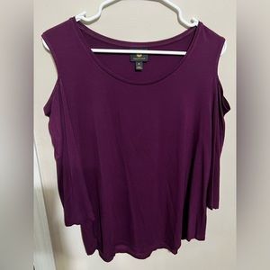 Jm Collection Women’s Cold Shoulder Blouse